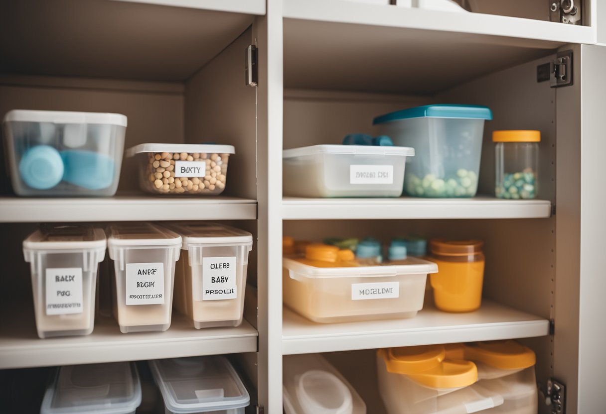How to safely store baby food in small NYC/NJ kitchens